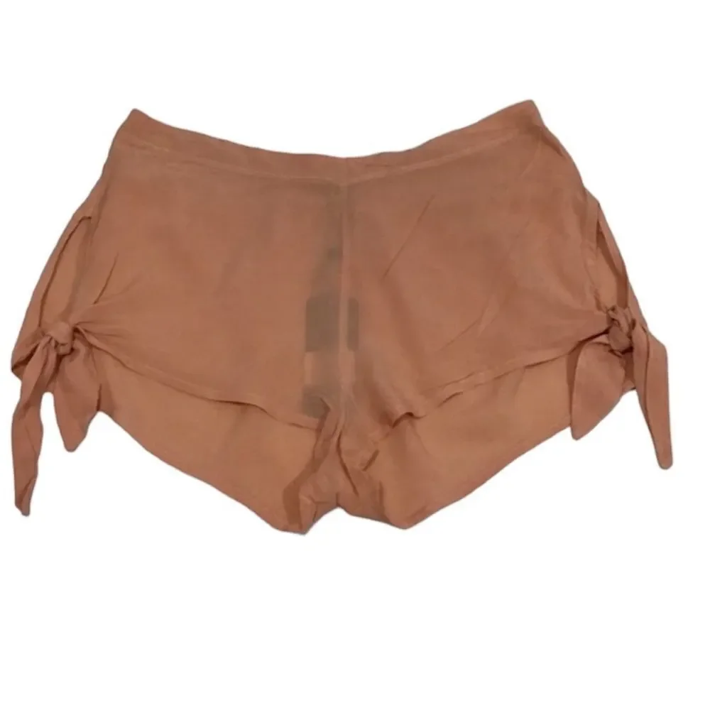 Wildfox Swim Orange Luciene Swim Shorts New Size Small